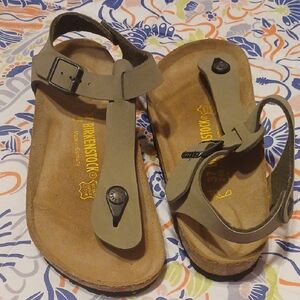 Birkenstock Kairo Birko-Flor Nubuck Khaki